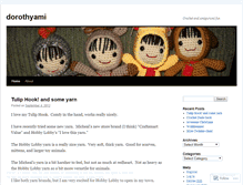 Tablet Screenshot of dorothyami.wordpress.com