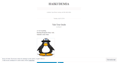Desktop Screenshot of haikudemia.wordpress.com