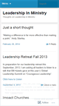 Mobile Screenshot of leadershipinministry.wordpress.com