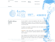 Tablet Screenshot of faithalivene.wordpress.com