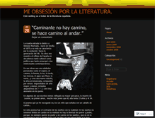 Tablet Screenshot of cmacialiteratura.wordpress.com