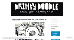 Desktop Screenshot of drinkydoodle.wordpress.com