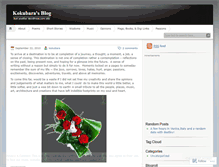 Tablet Screenshot of kokubara.wordpress.com