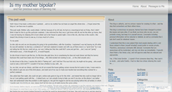 Desktop Screenshot of mymomsbipolar.wordpress.com