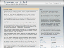 Tablet Screenshot of mymomsbipolar.wordpress.com