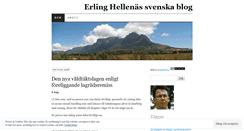 Desktop Screenshot of erlinghellenassvenska.wordpress.com