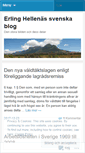 Mobile Screenshot of erlinghellenassvenska.wordpress.com