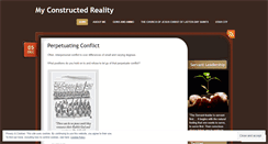 Desktop Screenshot of myconstructedreality.wordpress.com