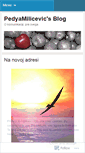 Mobile Screenshot of pedyamilicevic.wordpress.com