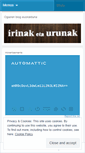 Mobile Screenshot of irinaketaurunak.wordpress.com