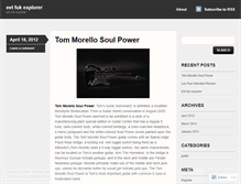 Tablet Screenshot of eetfukexplorer.wordpress.com