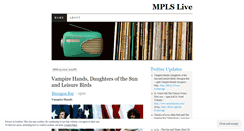 Desktop Screenshot of mplslive.wordpress.com