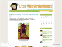 Tablet Screenshot of littlemissstraightbangs.wordpress.com
