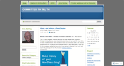 Desktop Screenshot of committedtotruth.wordpress.com
