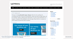 Desktop Screenshot of lp2history.wordpress.com