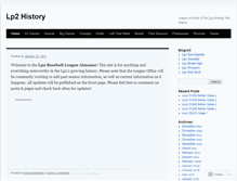 Tablet Screenshot of lp2history.wordpress.com