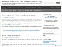 Tablet Screenshot of bimbinganislami.wordpress.com