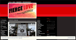 Desktop Screenshot of fiercelove.wordpress.com