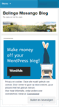 Mobile Screenshot of mosango.wordpress.com
