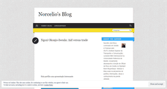 Desktop Screenshot of norcelio.wordpress.com