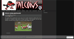 Desktop Screenshot of carolinafalcons.wordpress.com