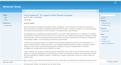 Desktop Screenshot of nintendoguias.wordpress.com