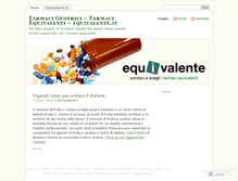 Tablet Screenshot of farmacigenerici.wordpress.com