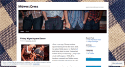 Desktop Screenshot of midwestdress.wordpress.com