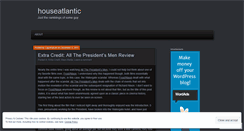 Desktop Screenshot of houseatlantic.wordpress.com