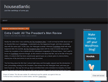 Tablet Screenshot of houseatlantic.wordpress.com