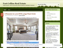 Tablet Screenshot of fortcollinshomes.wordpress.com