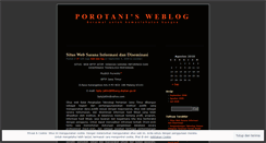 Desktop Screenshot of porotani.wordpress.com
