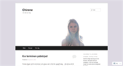 Desktop Screenshot of chirene.wordpress.com