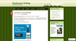 Desktop Screenshot of danderma.wordpress.com