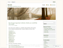 Tablet Screenshot of m11in.wordpress.com