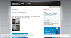 Desktop Screenshot of dtvottawa.wordpress.com