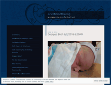 Tablet Screenshot of eclecticmothering.wordpress.com