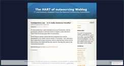 Desktop Screenshot of outsourcing101.wordpress.com