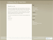 Tablet Screenshot of masihi.wordpress.com
