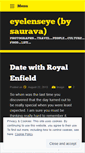 Mobile Screenshot of eyelenseye.wordpress.com