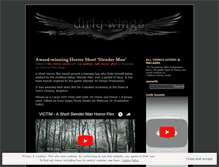 Tablet Screenshot of dirtywings.wordpress.com