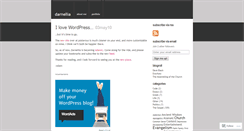 Desktop Screenshot of darnellia.wordpress.com