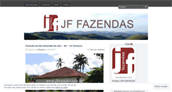 Desktop Screenshot of jffazendas.wordpress.com