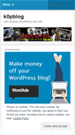 Mobile Screenshot of k0pblog.wordpress.com