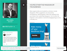 Tablet Screenshot of maxsobol.wordpress.com