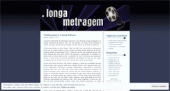 Desktop Screenshot of longametragem.wordpress.com