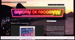 Desktop Screenshot of garotasdeprogramas.wordpress.com