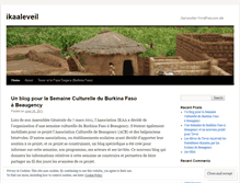 Tablet Screenshot of ikaaleveil.wordpress.com