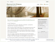 Tablet Screenshot of prince0772.wordpress.com