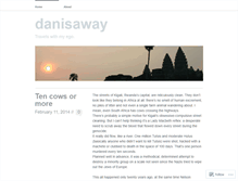 Tablet Screenshot of danisaway.wordpress.com